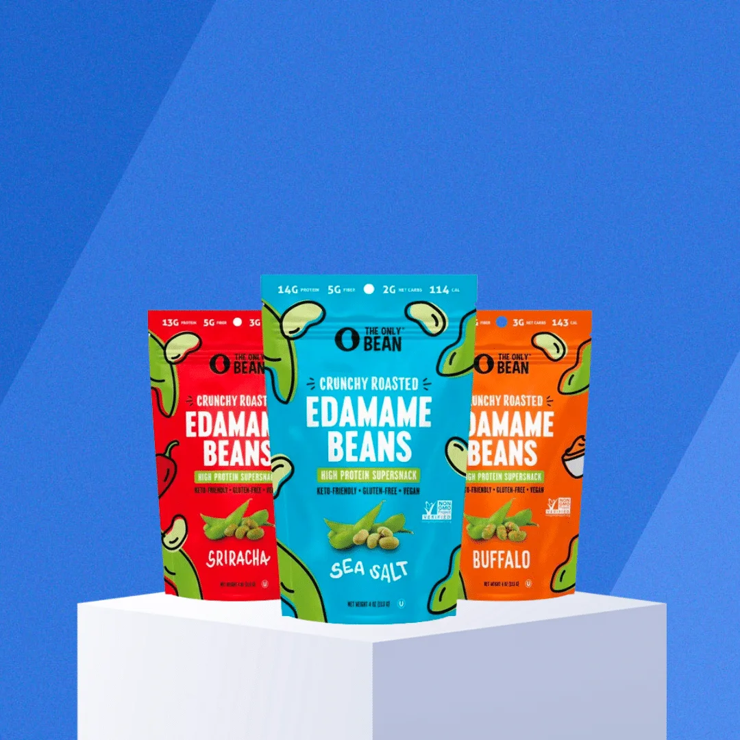 Roasted Edamame Beans, 3-Pack