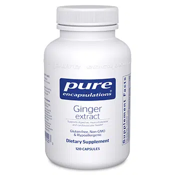 Expert Pick: Pure Encapsulations Ginger Extract