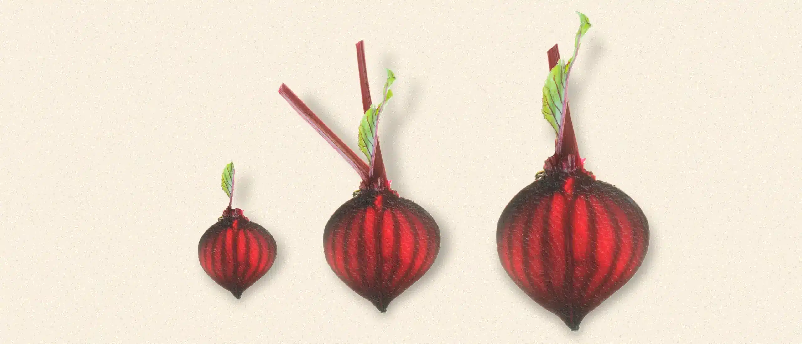 Three beets in a row