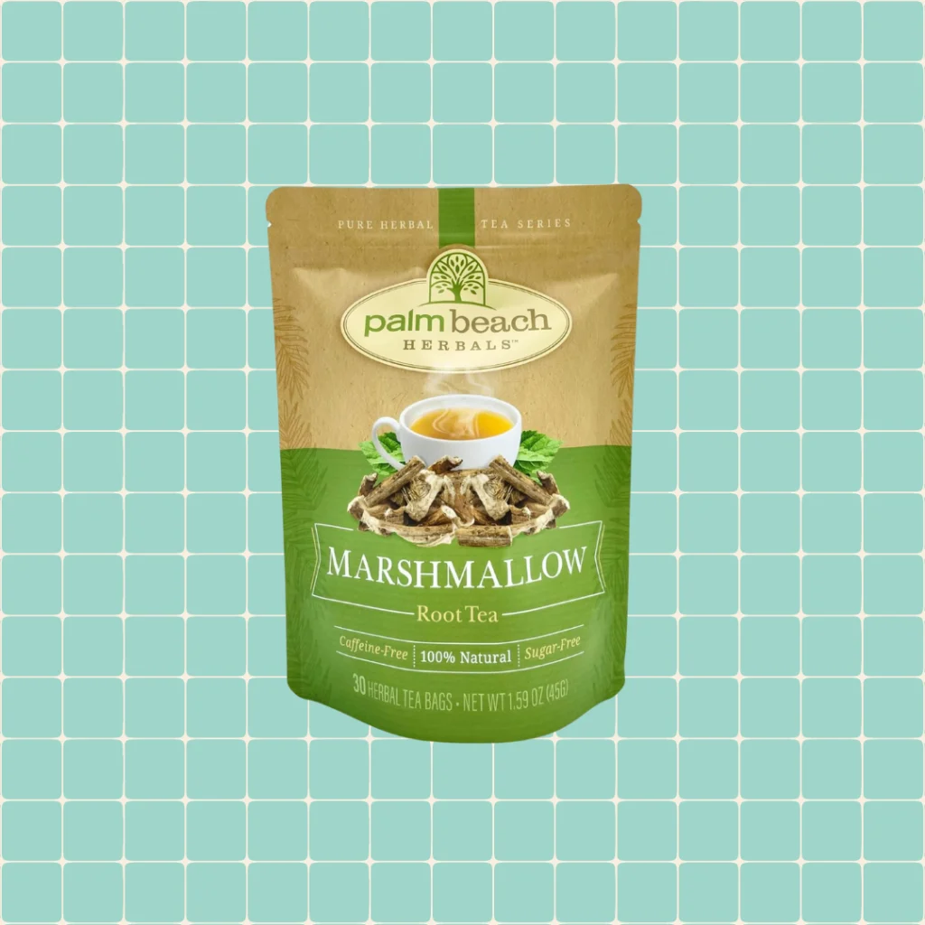 7. Marshmallow Root Tea