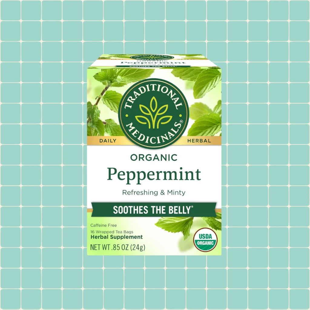 3. Peppermint Tea