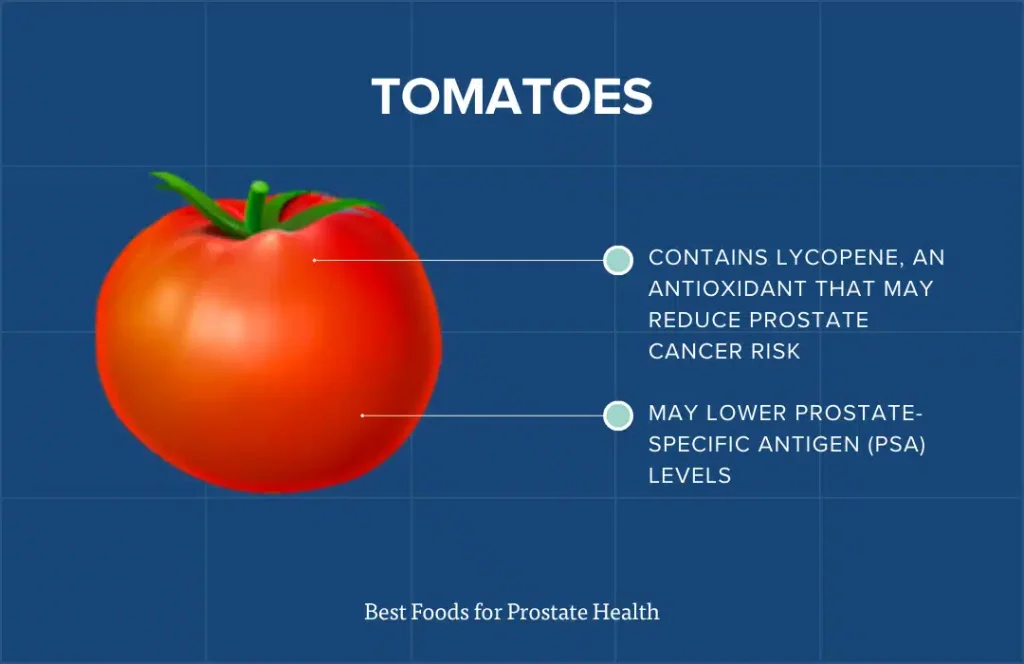 best foods for prostate health: tomatoes